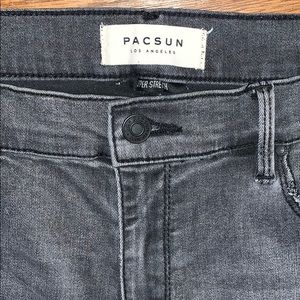 Pac Sun ripped black jeans!